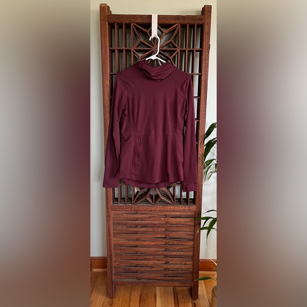 Outdoor Research W Melody Pullover Hoodie, maroon, size XS
